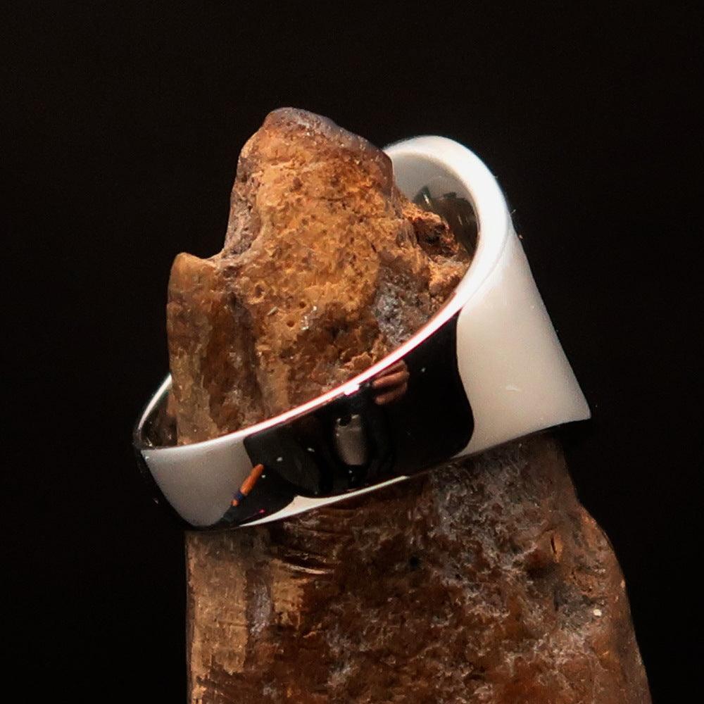 Muhammad ﷺ Ring – Red | Islamic Sterling Silver 925 Inspired by the Sunnah-3