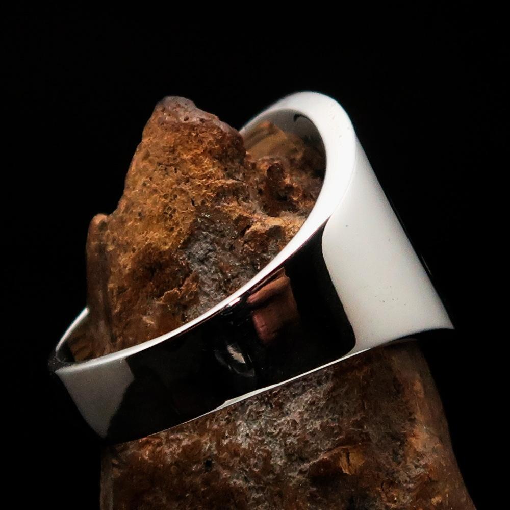 Muhammad ﷺ Ring – Black | Islamic Sterling Silver 925 Inspired by the Sunnah-2