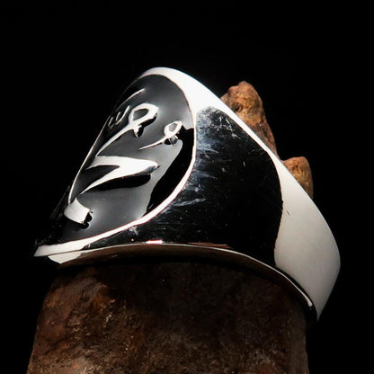 Muhammad ﷺ Ring – Black | Islamic Sterling Silver 925 Inspired by the Sunnah-4